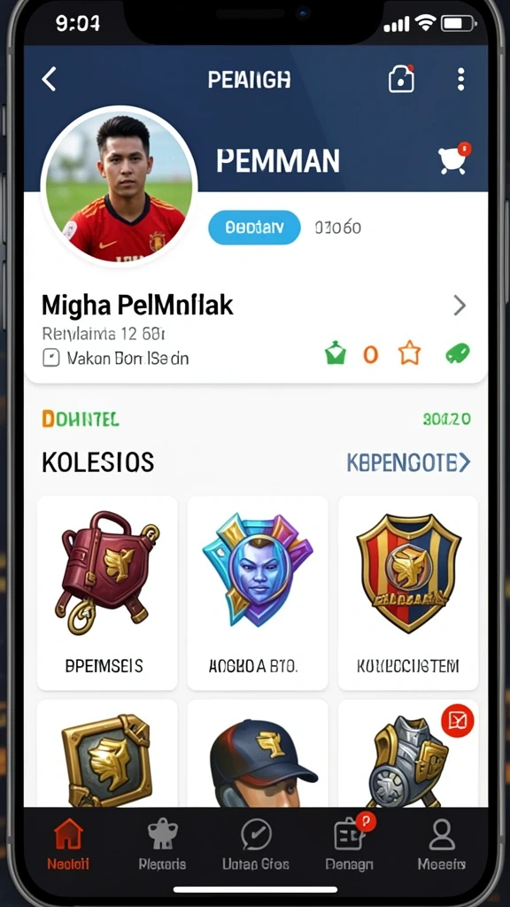 Gambaran aksi seru saat melawan musuh yang kuat.