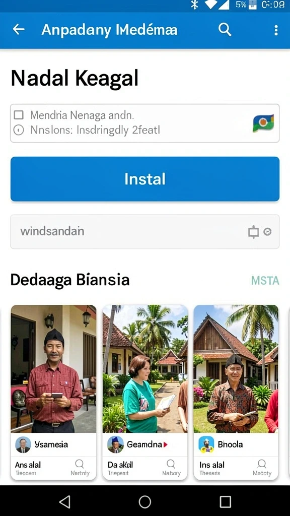 Berbagai karakter unik siap untuk dimainkan.