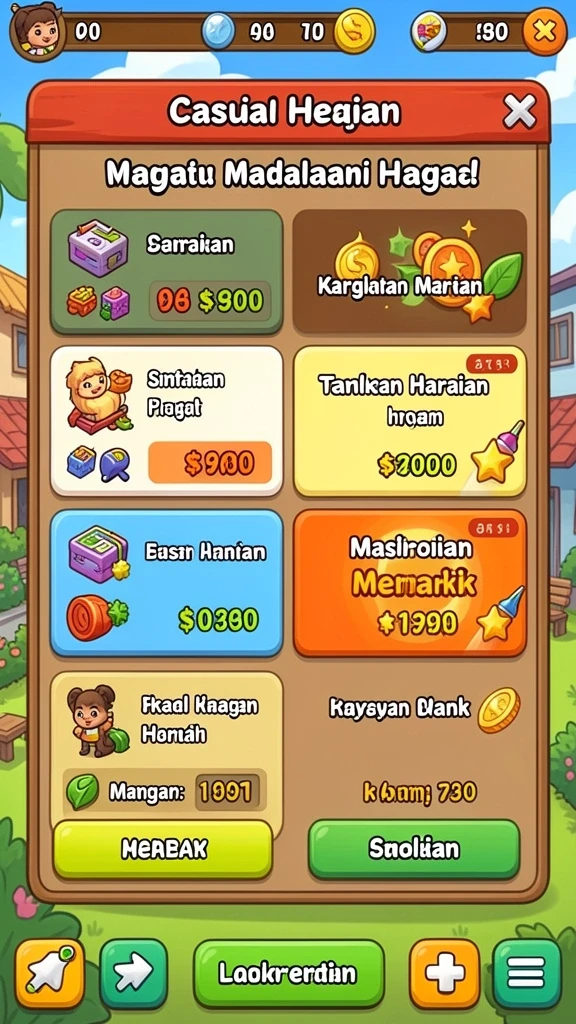Rasakan keseruan dalam setiap putaran permainan.