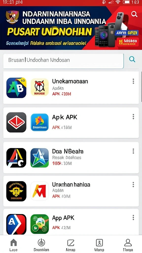 Tampilan antarmuka yang modern dan user-friendly.