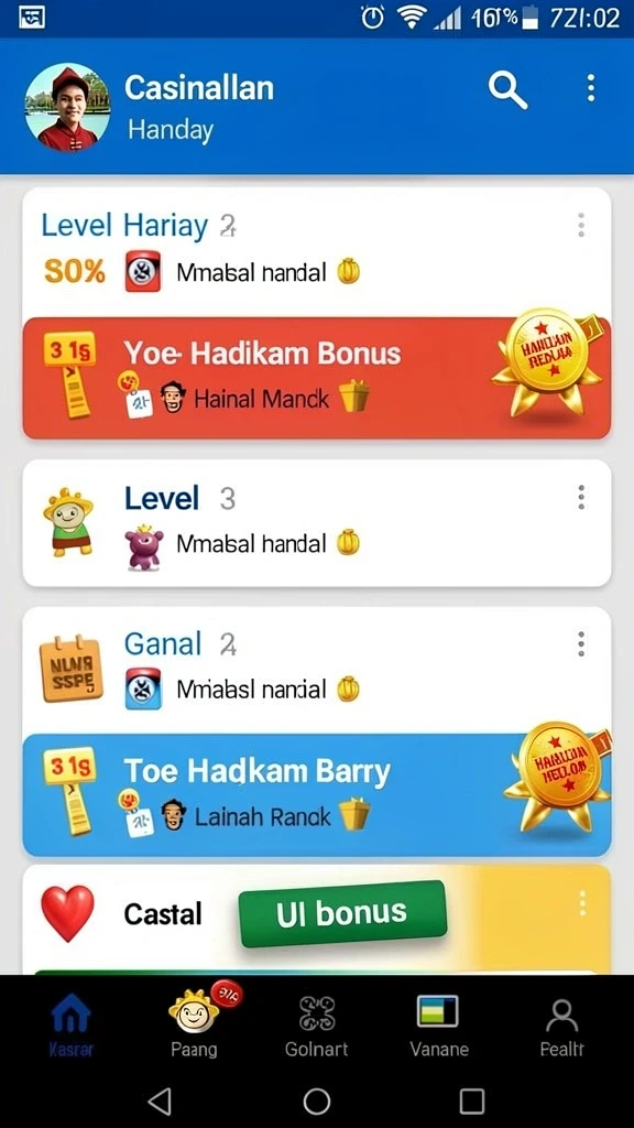Tampilan antarmuka yang menarik dan intuitif.
