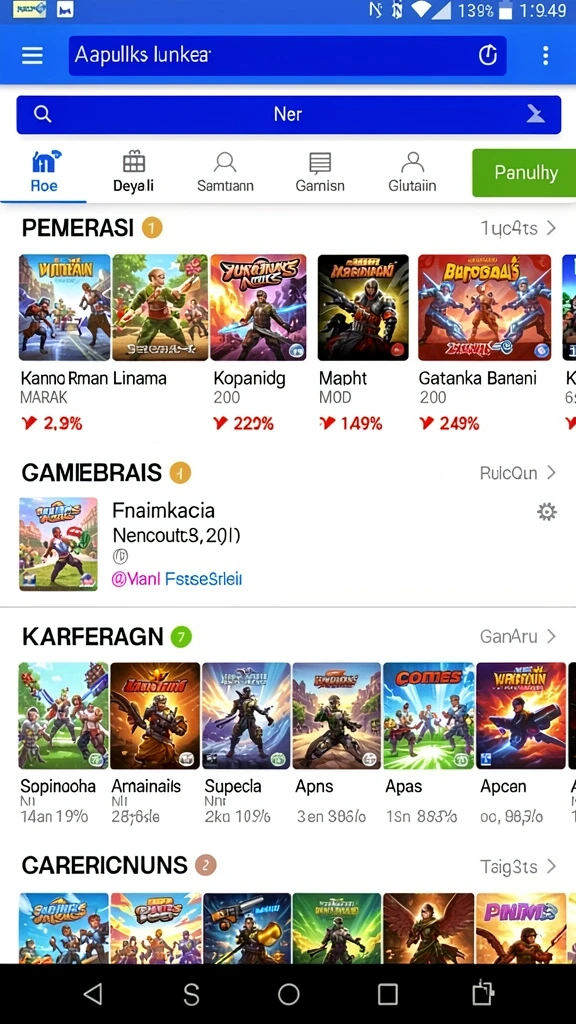 Kustomisasi karakter yang beragam dan unik.