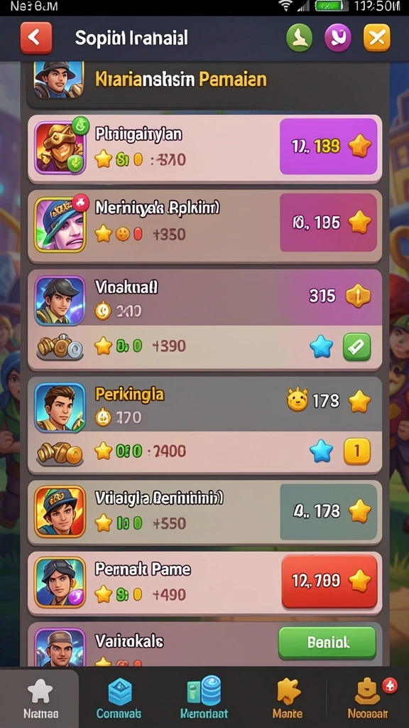 Level baru yang menantang dan seru untuk dimainkan.
