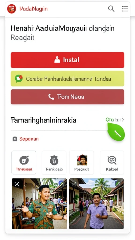 Cuplikan dari fitur upgrade karakter dalam BUGISTOTO.