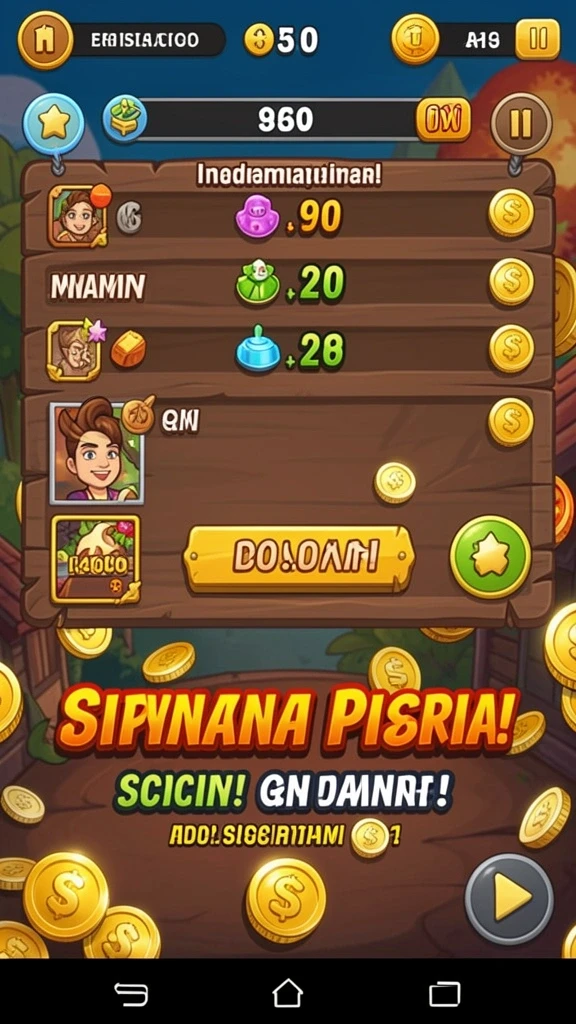 Gameplay yang adiktif dan menantang.