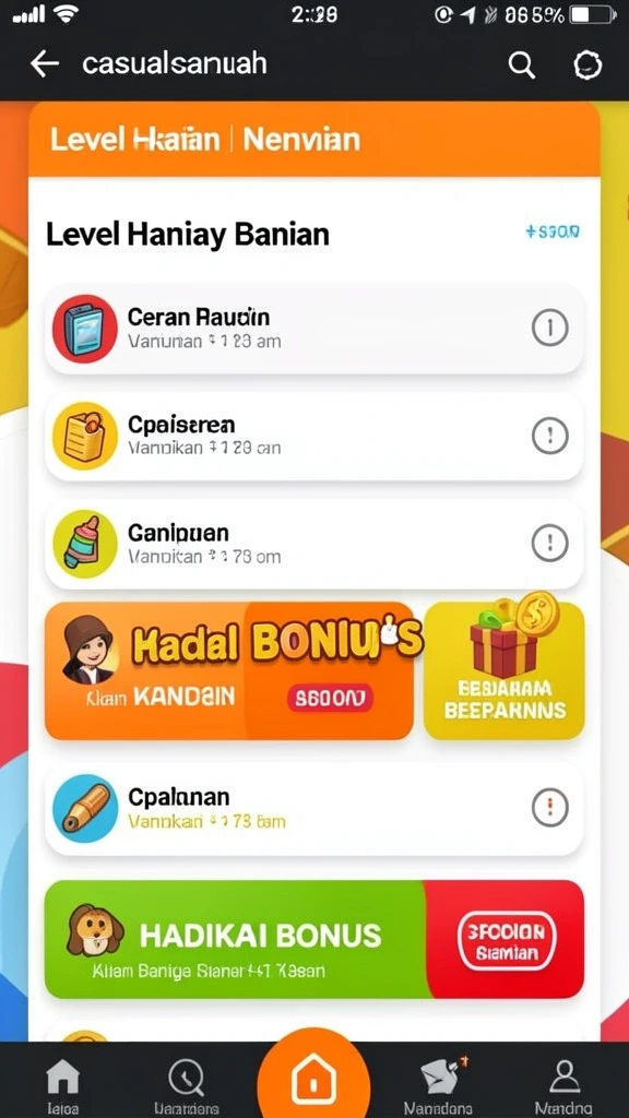Aksi seru dalam permainan yang mendebarkan.