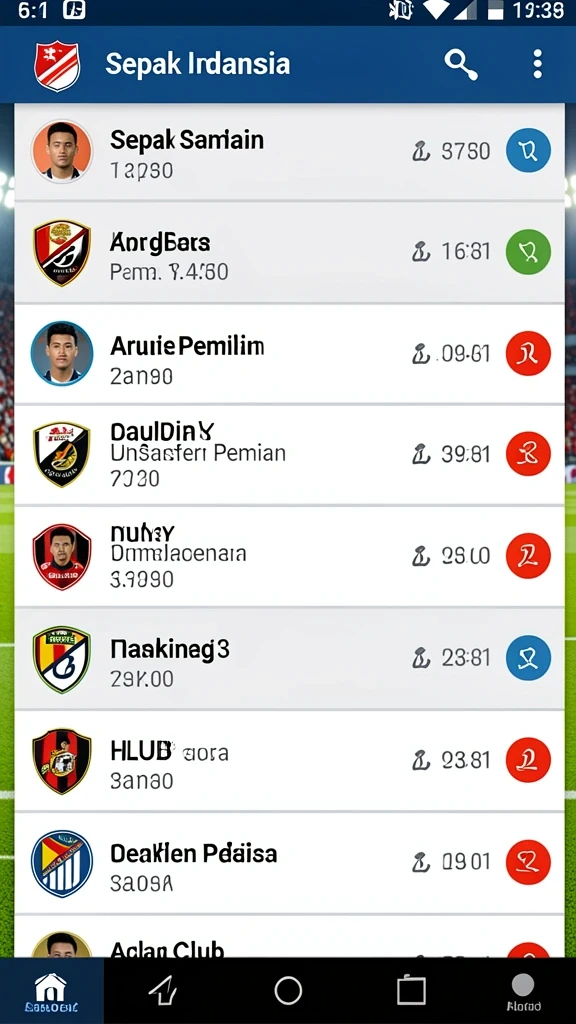 Tampilan antarmuka yang intuitif dan ramah pengguna.