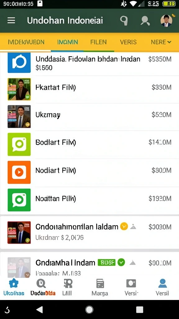Berbagai pilihan permainan judi yang seru.