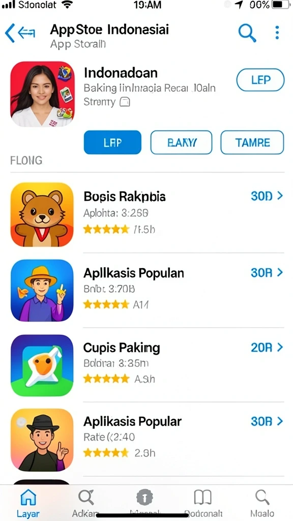 Tampilan grafis yang menawan dan penuh warna.