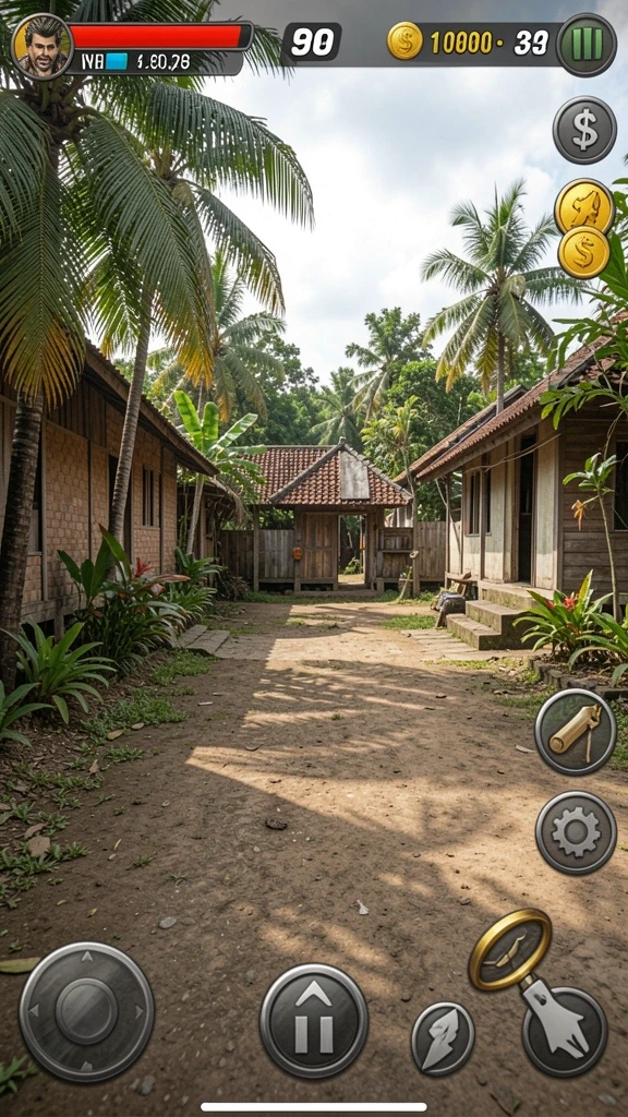 Screenshot menunjukkan mode multiplayer yang seru dan interaktif.