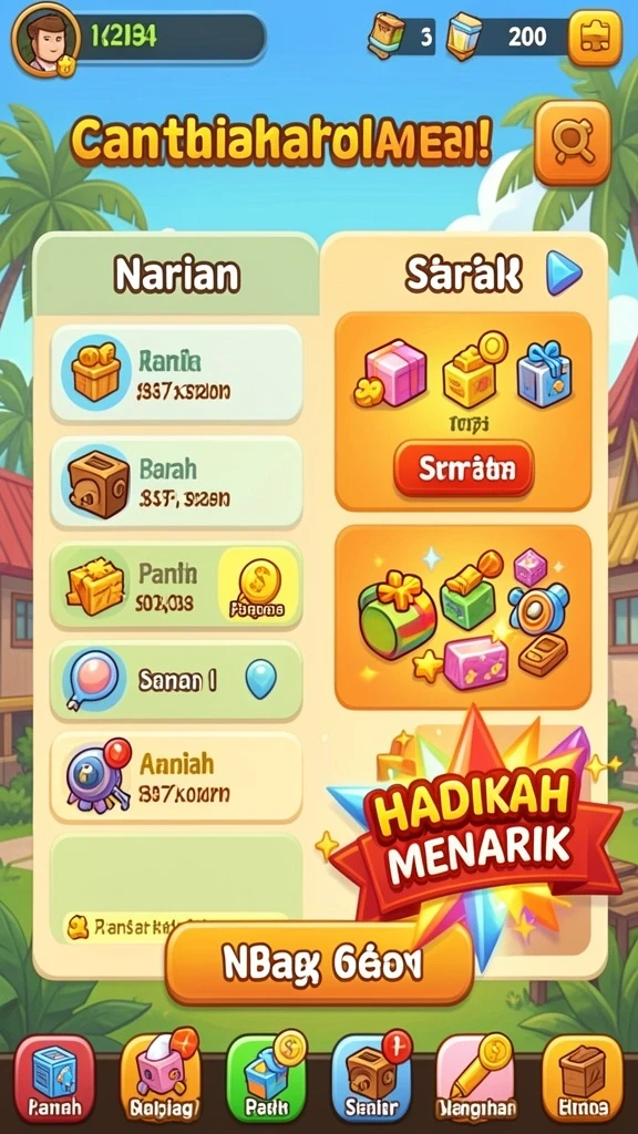 Kamera menunjukkan momen epik saat menyelesaikan level.