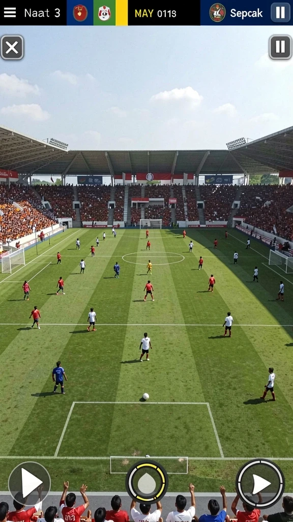 Tantangan waktu yang mendebarkan.