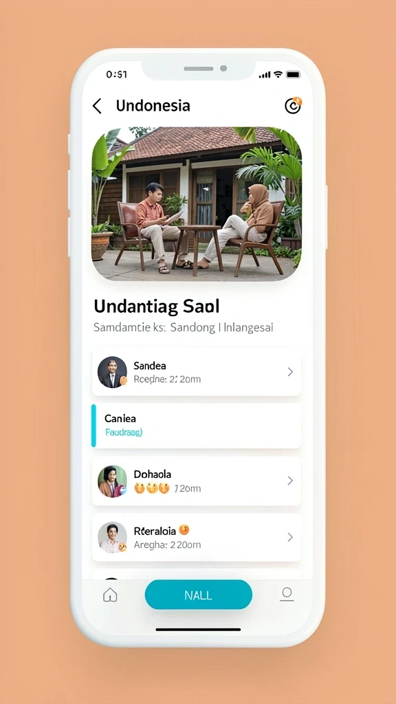 Karakter yang keren dan unik dalam aksi.