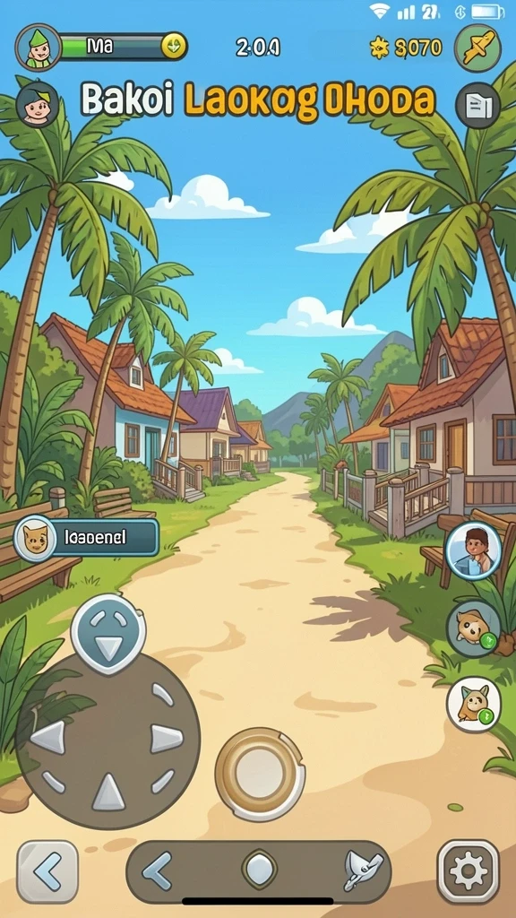 Menu pilihan mode permainan yang bervariasi.