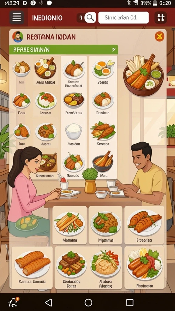 Tantangan seru di setiap level permainan.