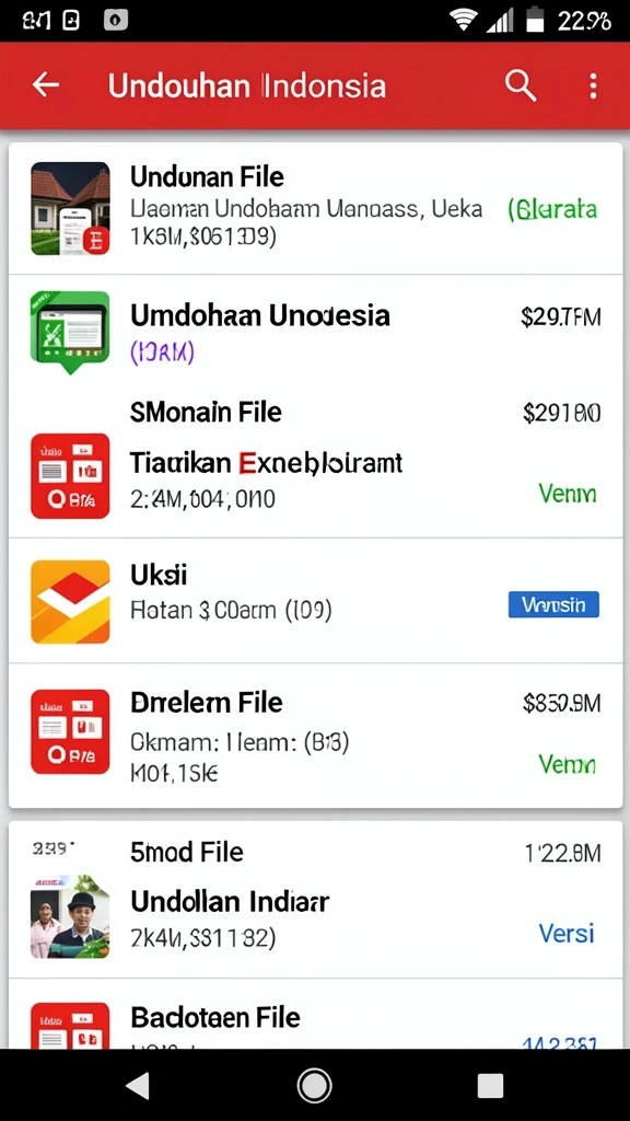 Gambaran antarmuka pengguna yang intuitif.