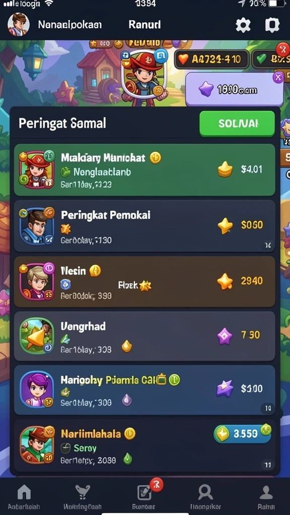 Sistem reward yang menarik bagi pemain.
