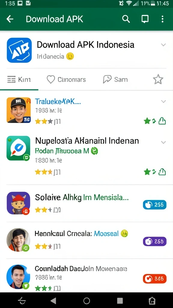 Tampilan antarmuka pengguna yang intuitif dan menarik.