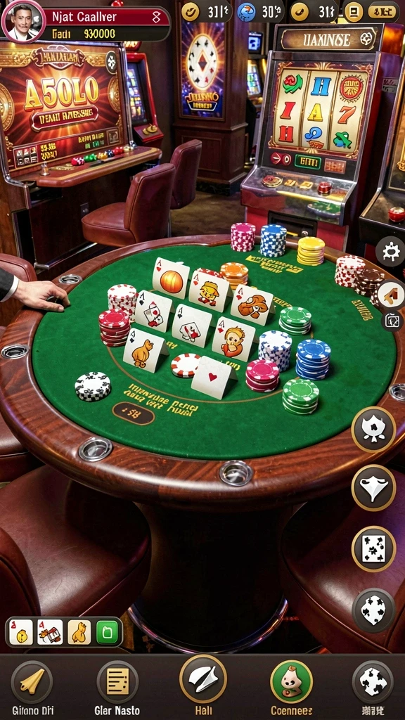 Screenshot saat gameplay dengan karakter aktif.