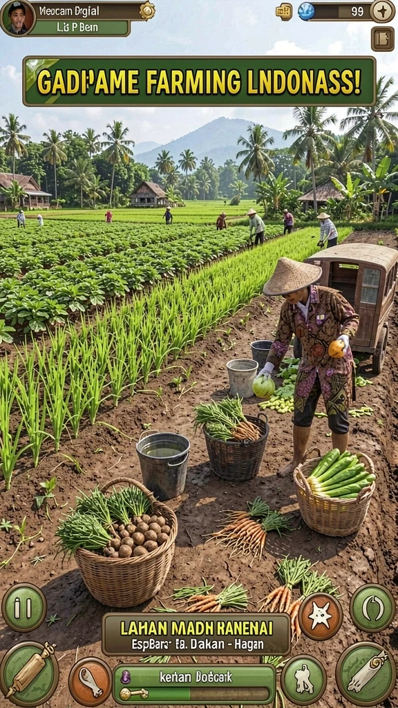 Animasi yang halus dan penuh warna.