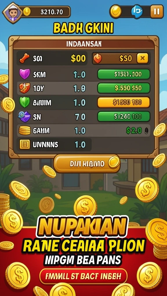 Karakter unik dengan kemampuan yang bervariasi.