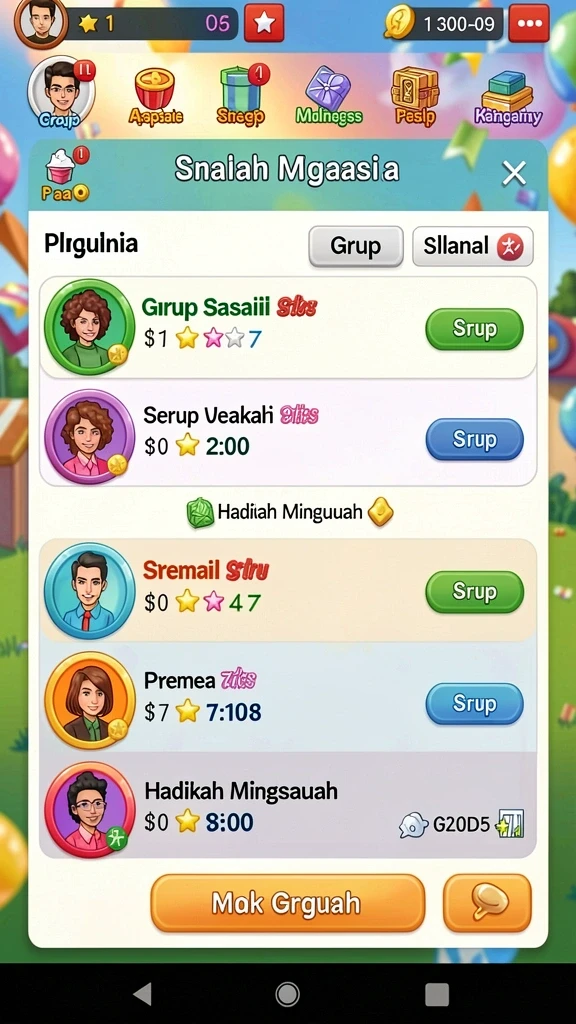 Screenshot menunjukkan saat menyelesaikan misi dengan sukses.