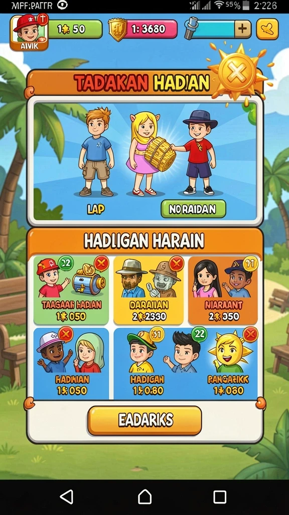 Antarmuka pengguna yang sederhana dan intuitif.